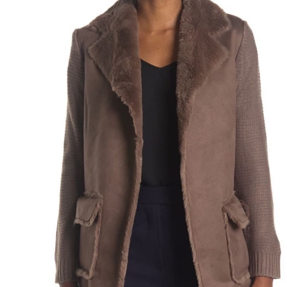 Cliche Faux Coat⭐️NWT⭐️ - Picture 5 of 12